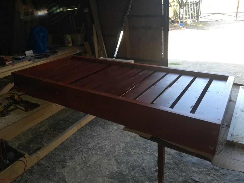 Reducere 20%Sezlong plaja lemn masiv PIN NORDIC 500lei