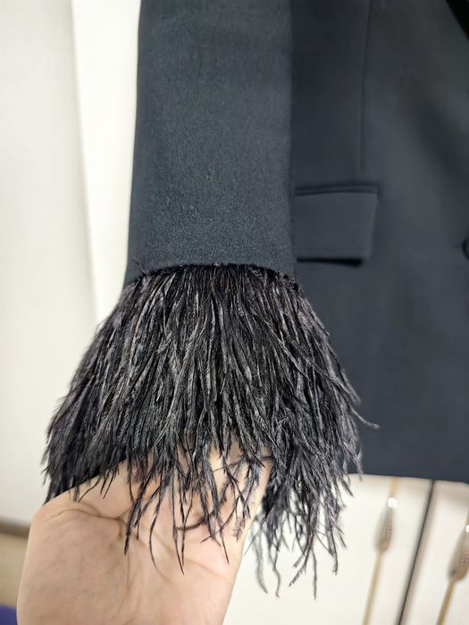 ZARA НОВО блейзър с пера