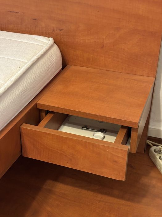 Pat + saltea + comoda