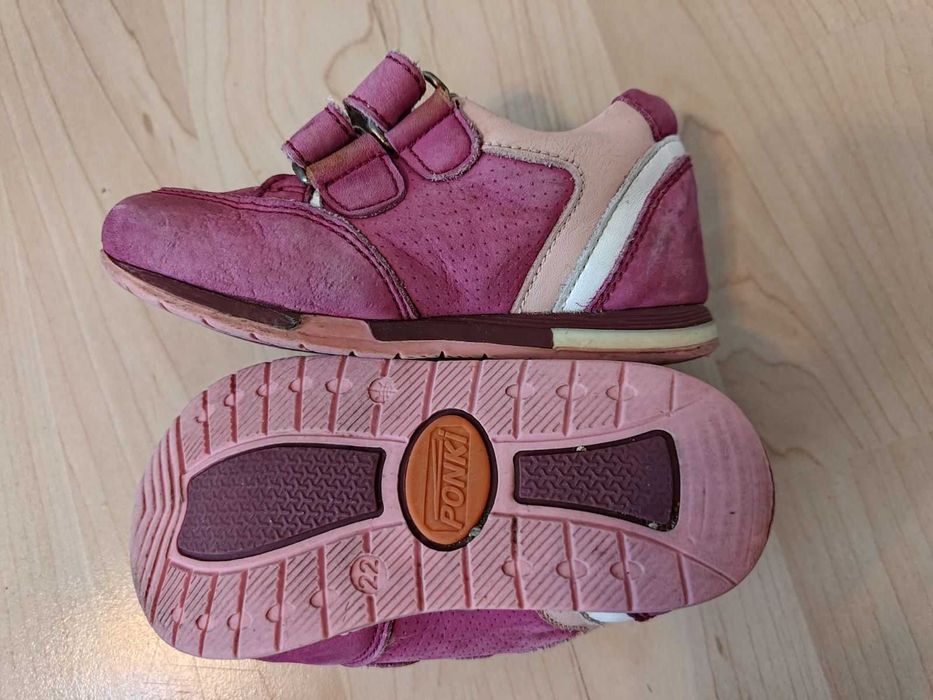 Детски обувки за момиче тодлър номер 22-23, летни и есенни