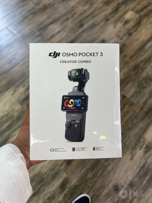 DJI Osmo Pocket 3 Creator Combo — 1” CMOS 4K 120FPS