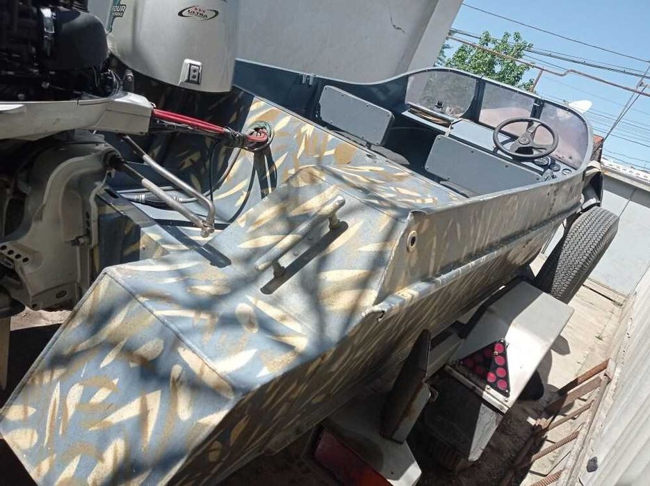 лодка неман 2 + хонда 40л.с.+ прицеп