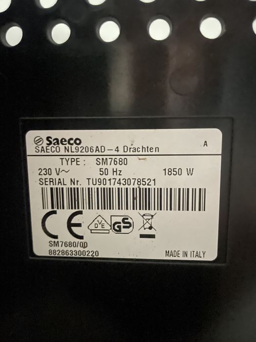 Кафеавтомат Saeco Xelsis Sm