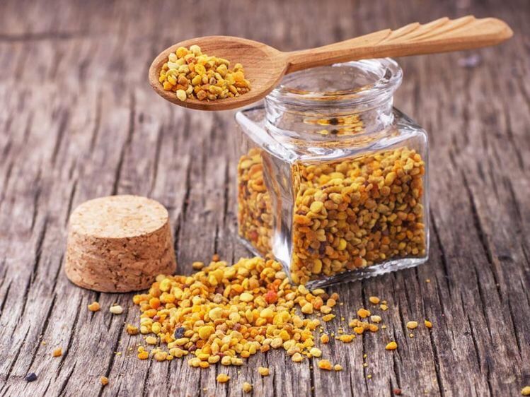 Сушен и извят Пчелен Прашец готов за употреба