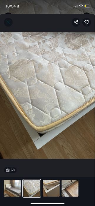 Кровать стол с матрасом