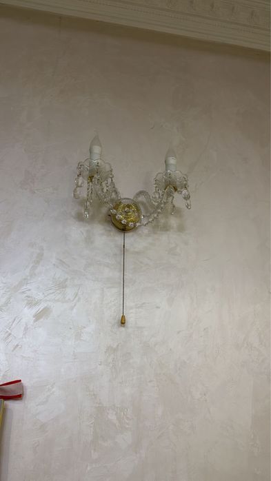 Продается люстра хрусталь