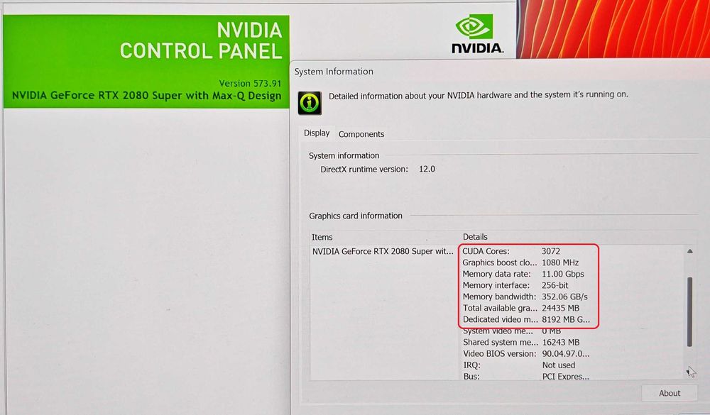 NVidia RTX 2080 8GB/15.6 4K Ultra HD IPS/Intel Core i9 10885H/16GB RAM/512GB SSD NVMe/Lenovo ThinkPad T15g Gen 1 WorkStation работна станция