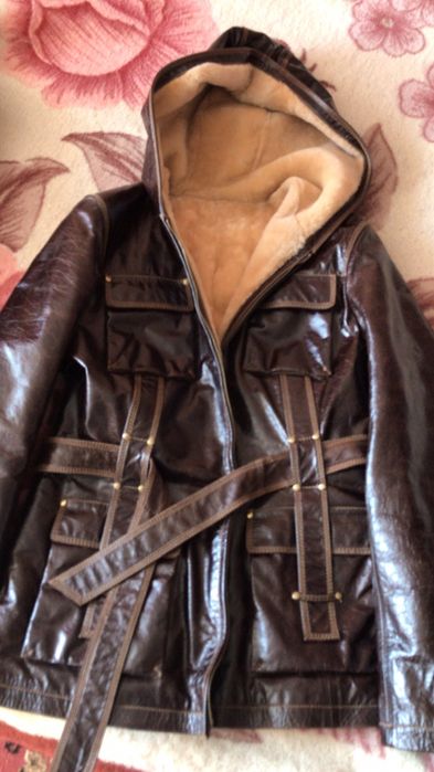 Дубленка куртка кожа