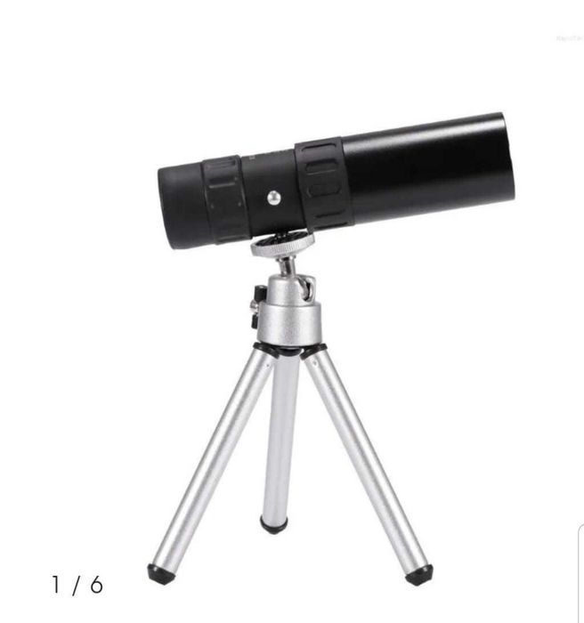 Monoclu Telescop Apexel, zoom 8-24x, 30mm, support pentru telefon