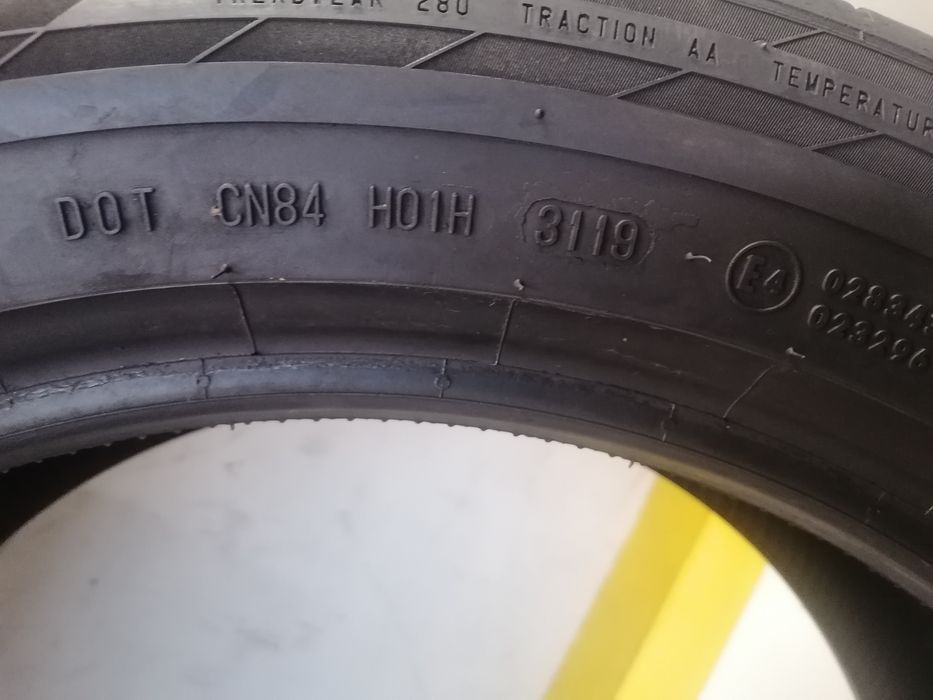 235/50/19 2*Continental vara 99v dot 3119.5,,86mm