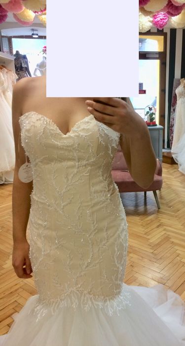 Rochie de mireasa sirena Fleurs de Mariée mar38