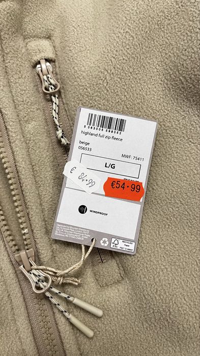 Mountain Warehouse, Яке, Чисто Ново, L (противовятърно/изотермично)