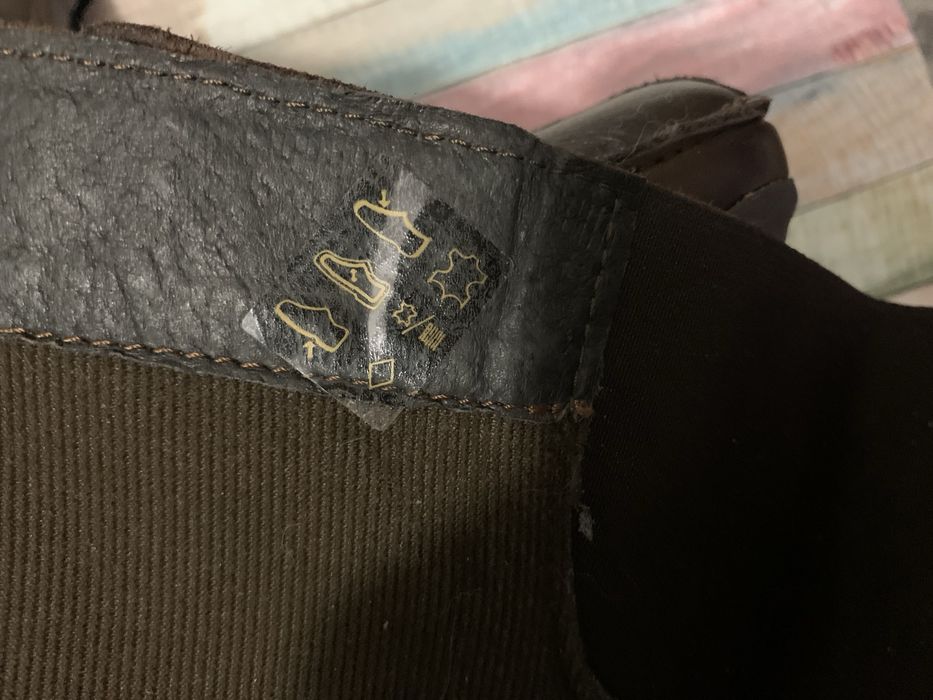 Ботуши от телешка кожа