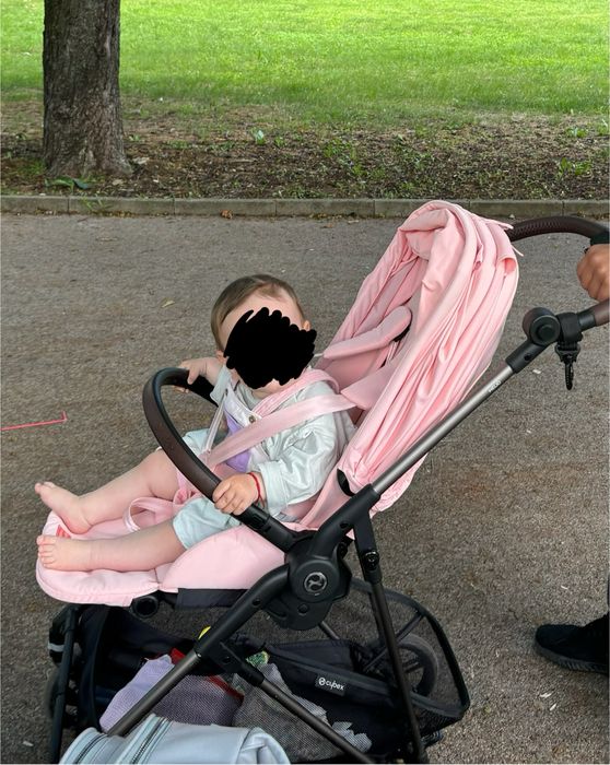 Количка Cybex Melio Candy Pink розова