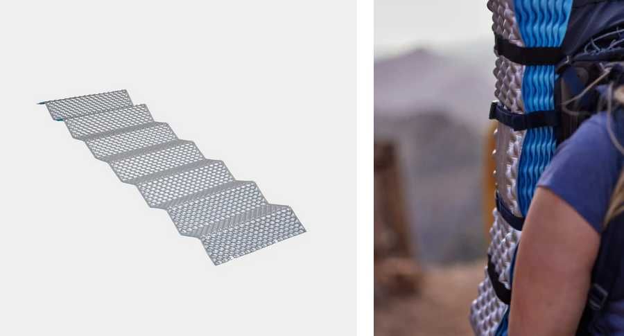 Izopren Alpkit EZ Sleeper cu folie de aluminiu