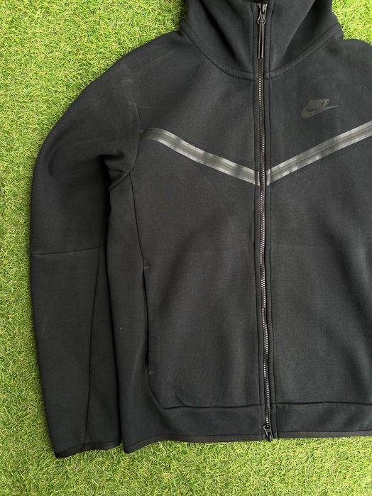 Мъжко горнище : Nike Tech Fleece Full Zip Windrunner Hoodie Black S