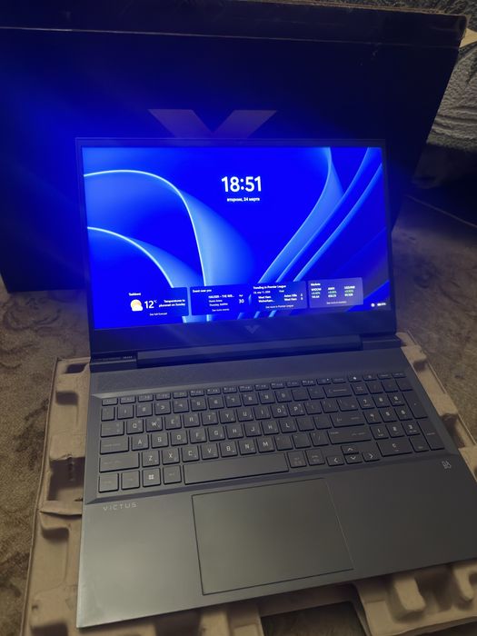 Игровой ноутбук HP Victus — Ryzen 5 6600H / RTX 3050 Ti / 24GB RAM