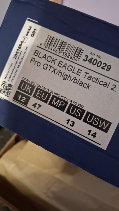 Haix GTX 2.1  - 44 и,47  за военни, полицаи