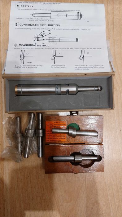 Вътромери , микрометър , центрикатори, дълбокомери