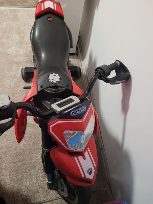 Motocicleta electrica Peg Perego Ducati , 12V, 3 ani +, Negru /