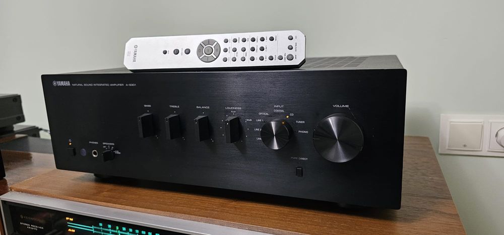 Amplificator Yamaha A-S 301/ Telecomanda+ Ambalaj original