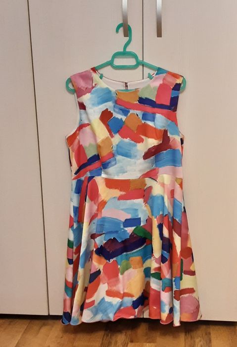 Rochie midi  matase Dika