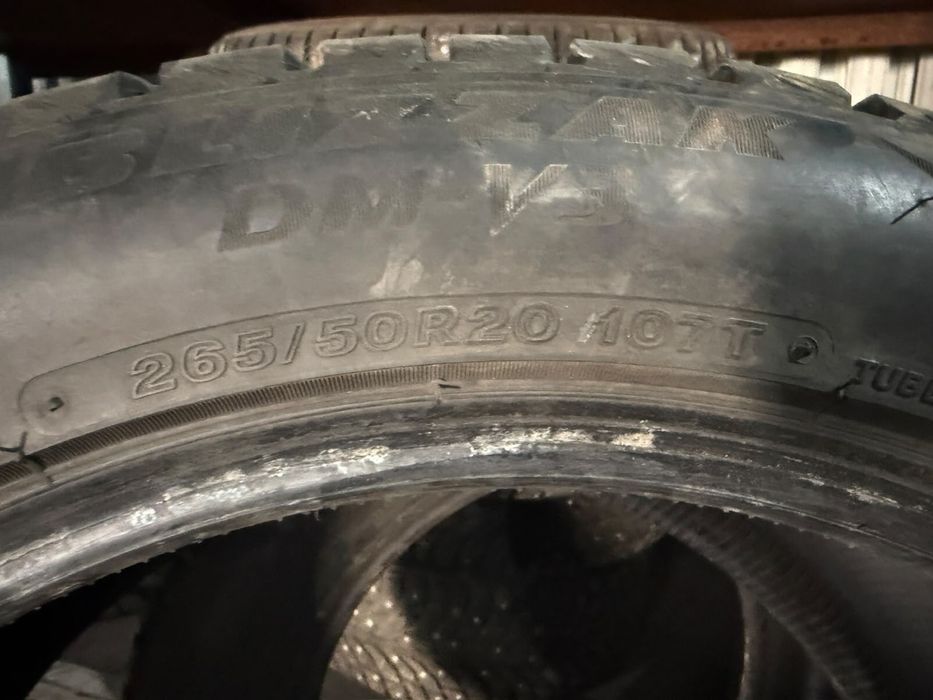 BRIDGESTONE зима липа, 265/50/R20 107T