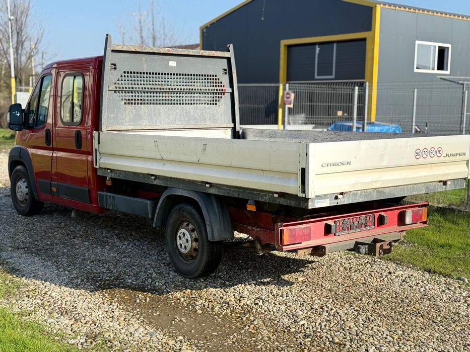 Vand Citroen Jumper 2011, 7 locuri cu bena