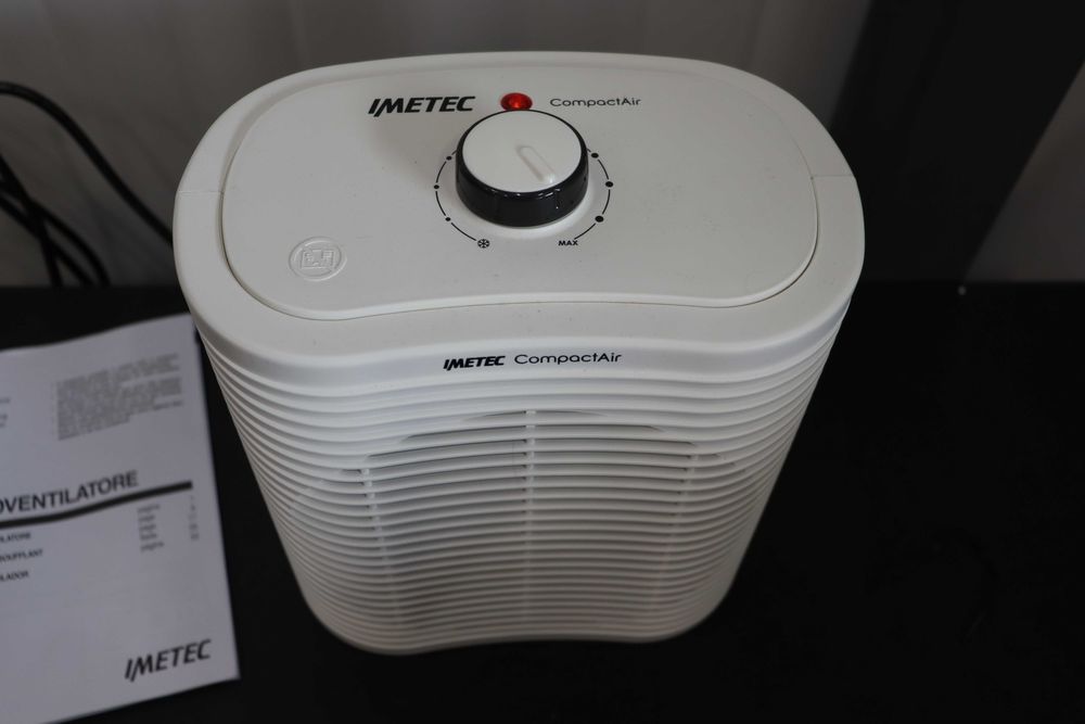 Вентилаторна печка, Imetec Compact Air, Малка и мощна,2000W, калорифер