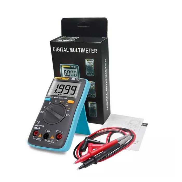 ZOYI ZT-100 Multimetru cu autoscalare, 4000 numere, LCD iluminat - NOU