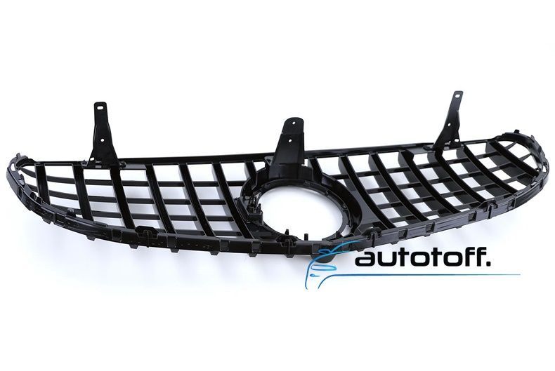 Grila Mercedes GLC X253 C253 Facelift compatibila cu SUV Coupe (19-22) GT-R Black Design
