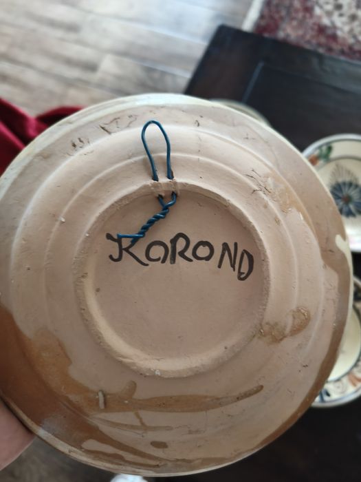 Farfurii ceramica Korond