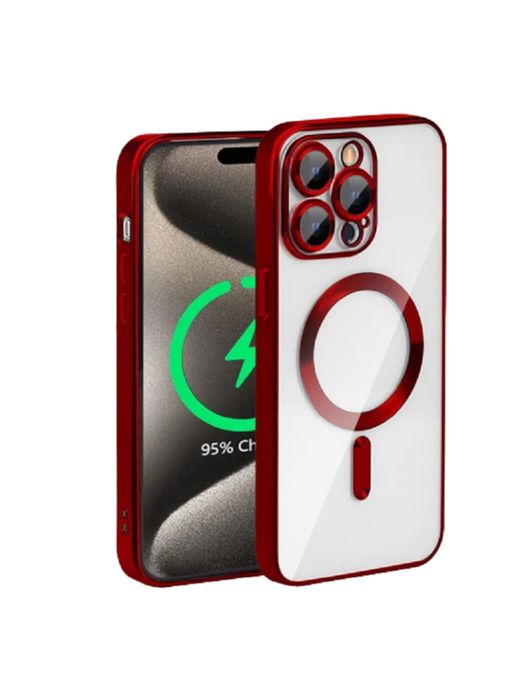 Husa TPU Cerc Magnetic Colorata Iphone 11/12/13/14/15/16e/16 PRO MAX