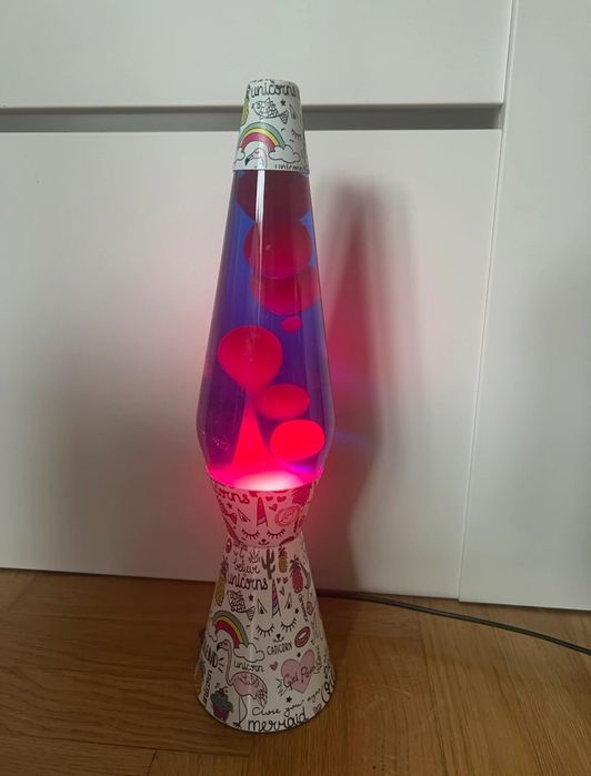 Lampa cu lavă Unicorn I-Total – Design unic "Stay Wild"