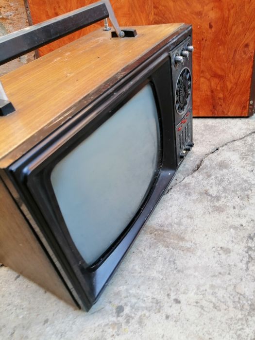 TV alb negru comunist sport pt decor