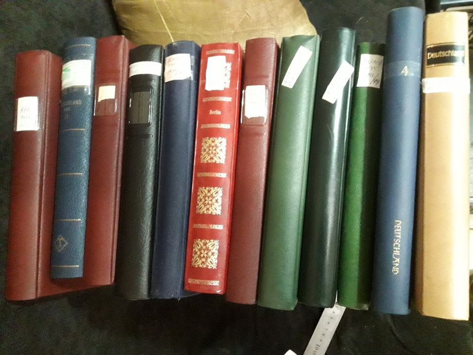 Класьори с марки,пълна колекция Германия 1957-1999,класьор с марки