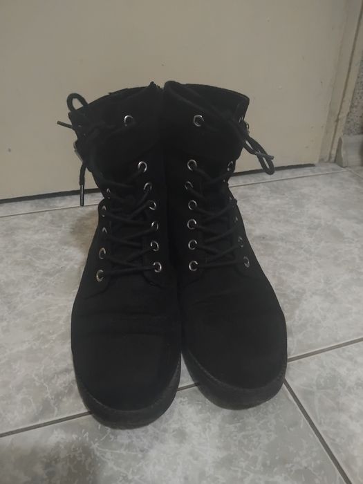 Велурени дамски боти р-р 37