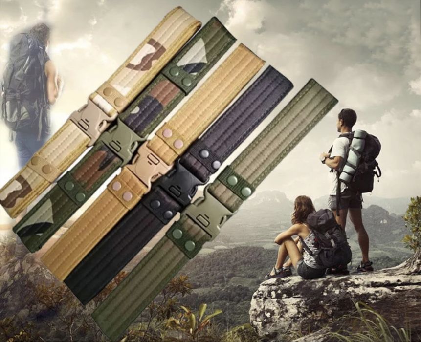 тактически колан стрелба военен туризъм лов airsoft  стабилна катарама