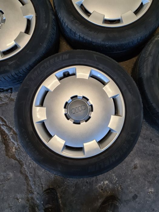 5 112 16 джанти и тасове Ауди оригинални