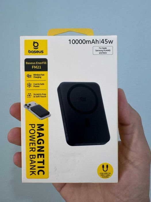 Baseus Qi2 Power bank 10000mAh 45W Magsafe  [Wireless 25W]