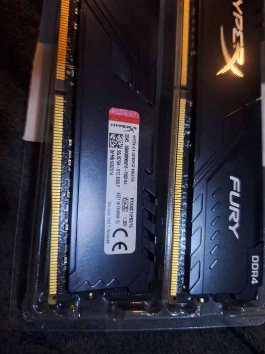 HyperX Fury DDR4 32GB (2×16GB) 3000MHz CL15