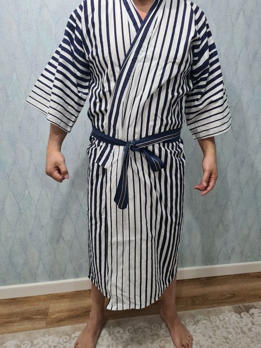 Халат -кимоно мужской