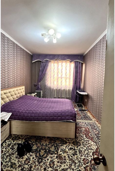 ×Чиланзар 12, 2/4/4‼️Фархад Базар‼️ Продаётся квартира