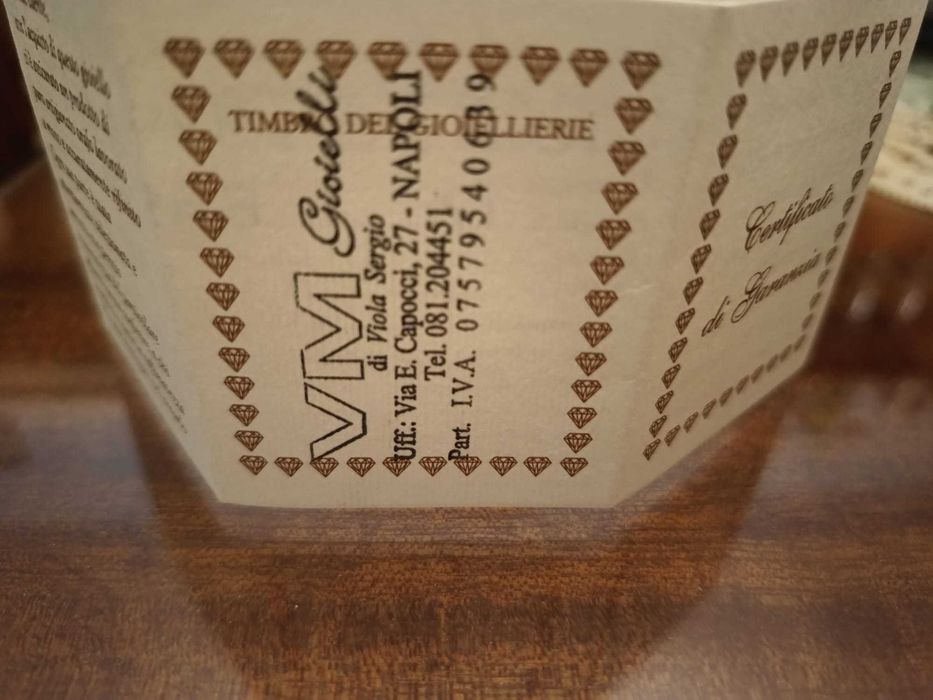 Inel stil Art Nouveau din aur roz 9kt și argint