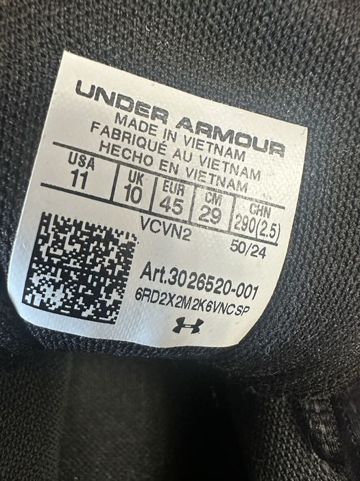 Кроссовки оригинал Under Armour