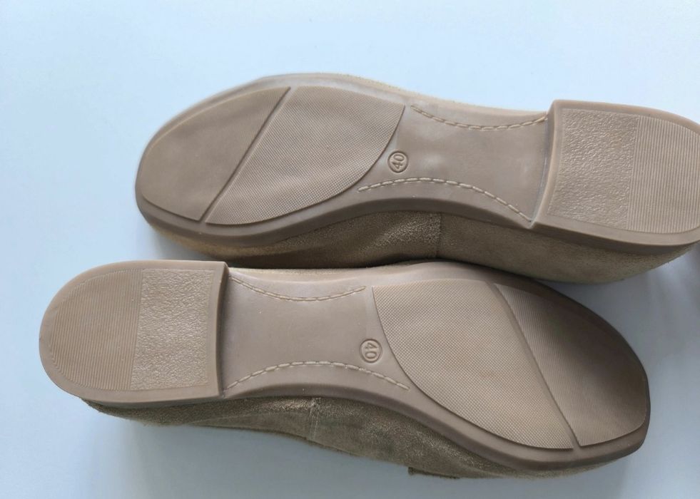 Mocasini piele întoarsa 39