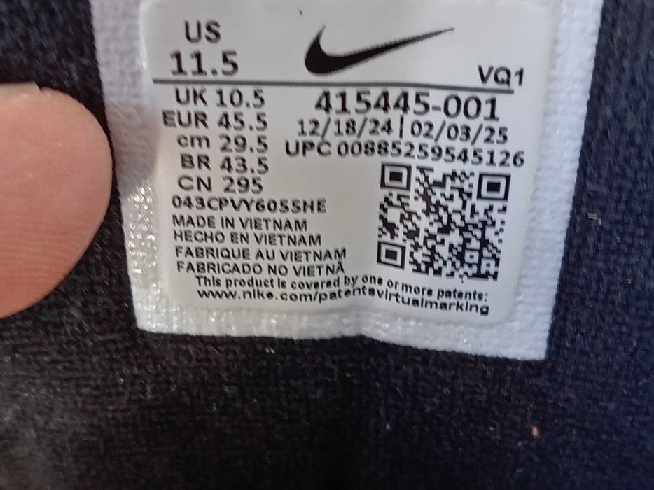 Маратонки Nike 45.5 номер