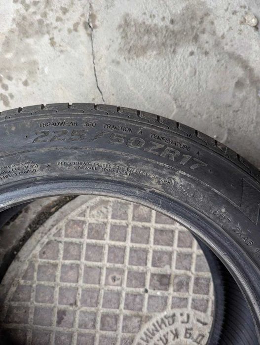 2бр летни гуми 255/50/17"/Laufenn(Hankook)/DOT22/5mm грайфер