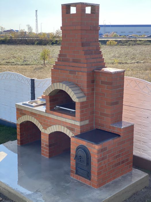 Grătar din cărămidă / Grătar de gradină