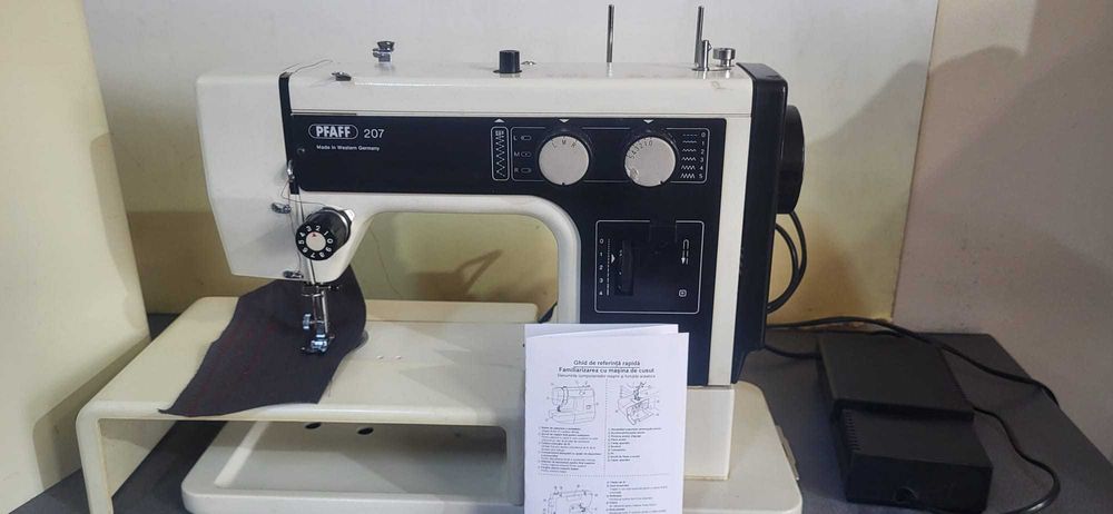 Masina de cusut electrica PFAFF 207 piese metalice